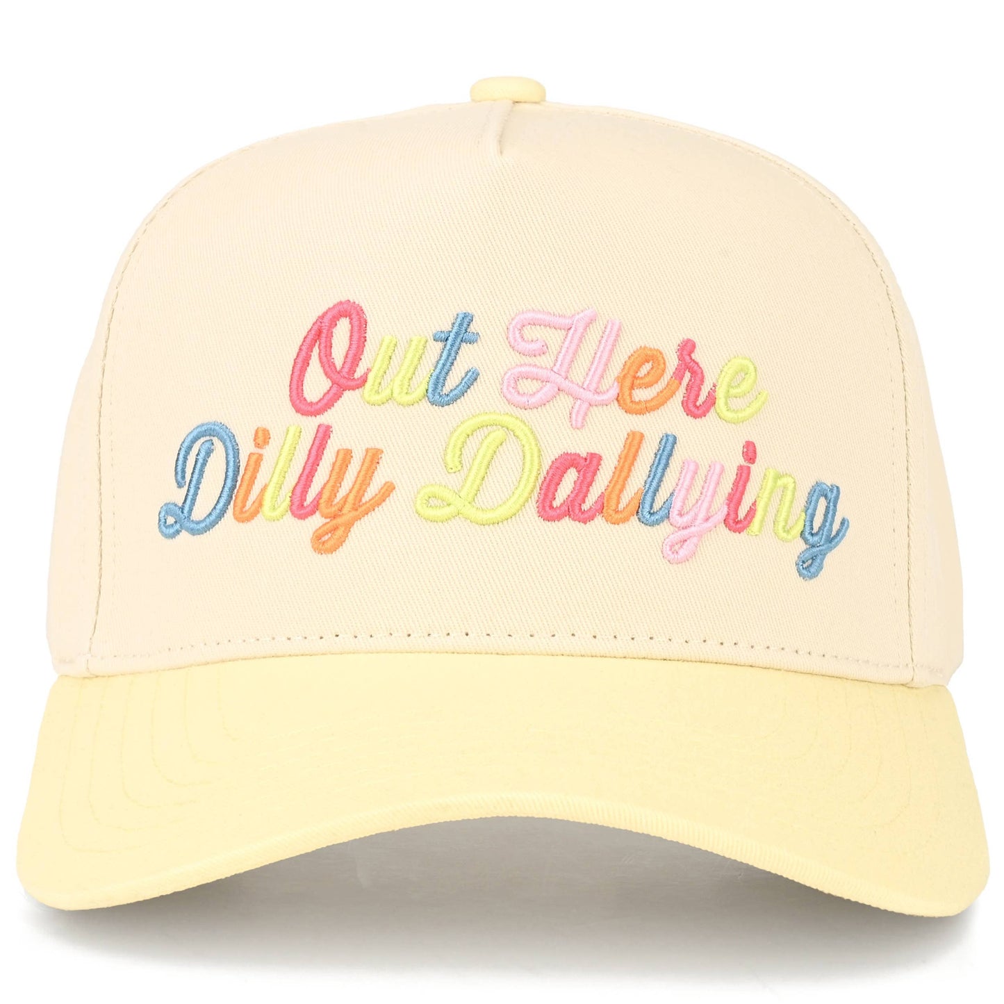 OUT HERE DILLY DALLYING Trucker Hat
