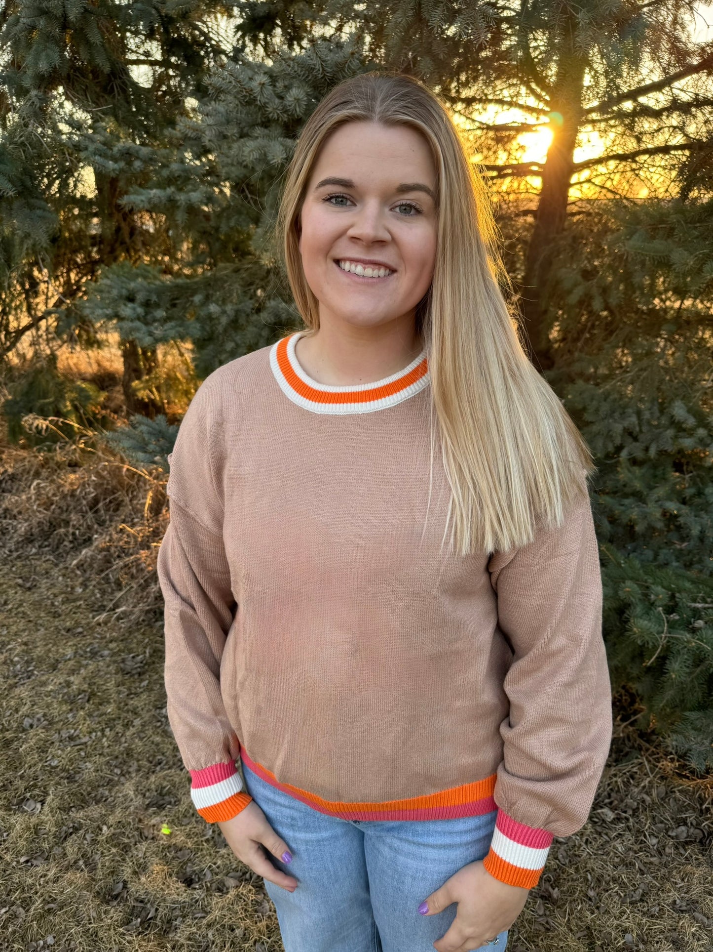 Sunset Glow Sweater