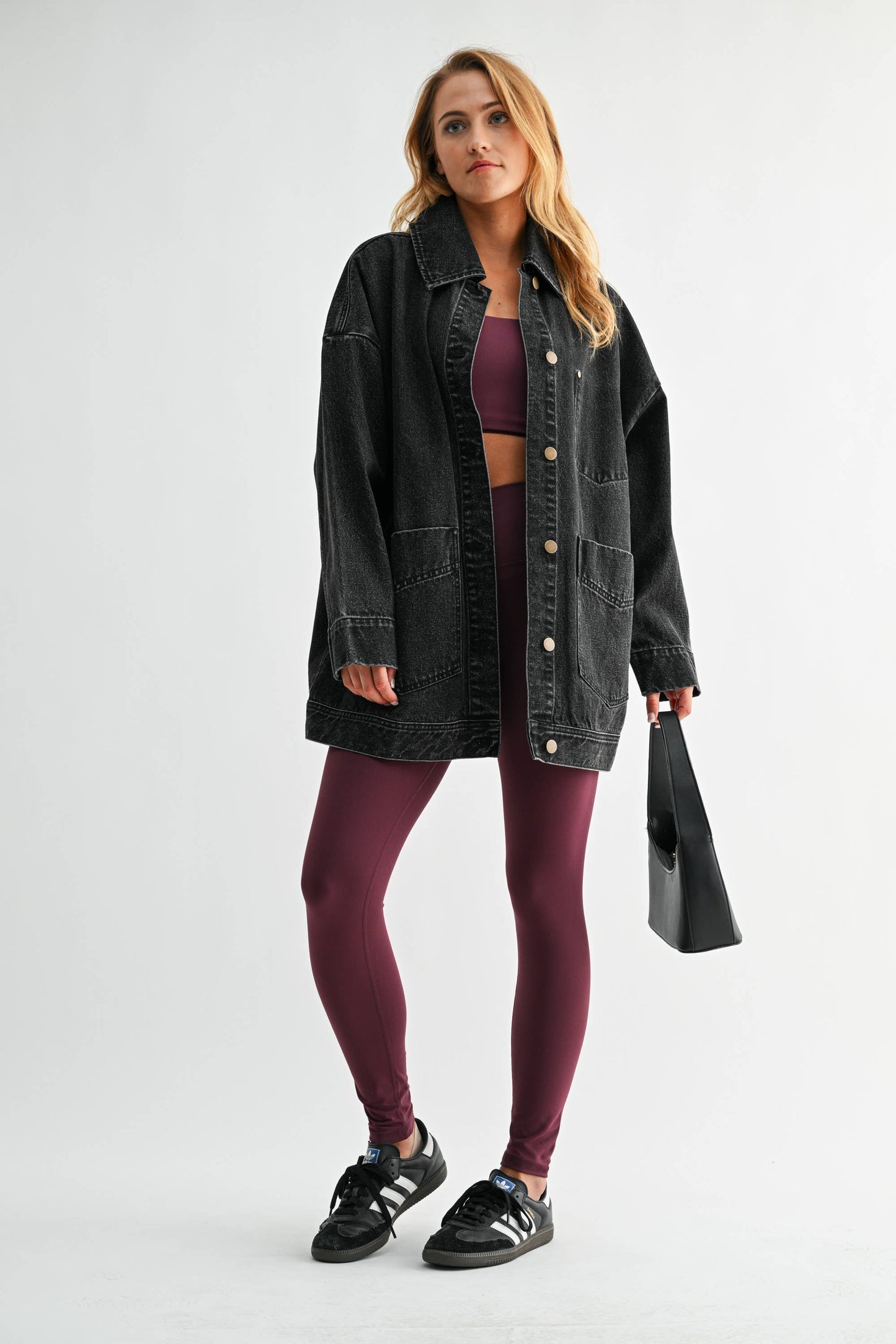 Boxy-Cut Denim Jacket