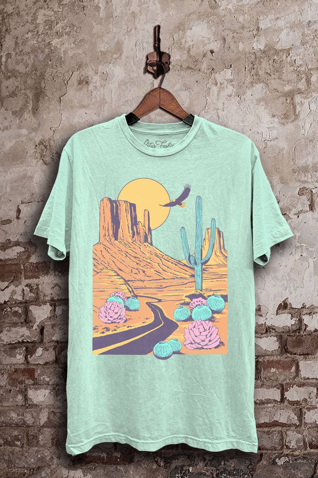 Desert Road Graphic Top