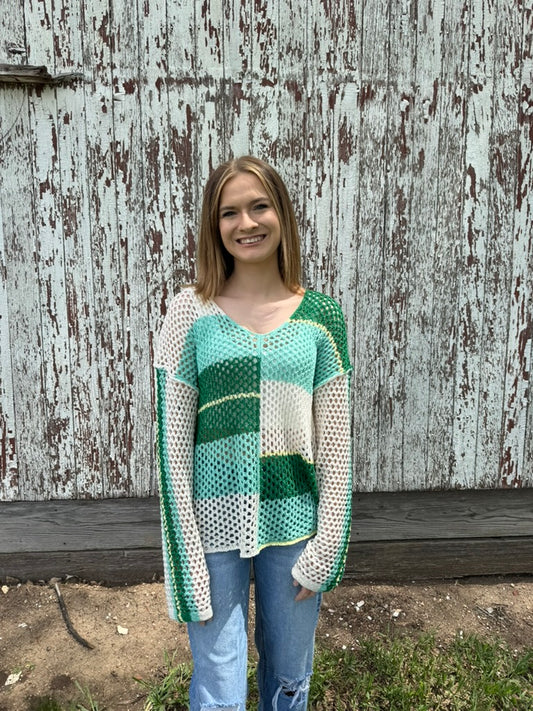 Sage & Sky Top