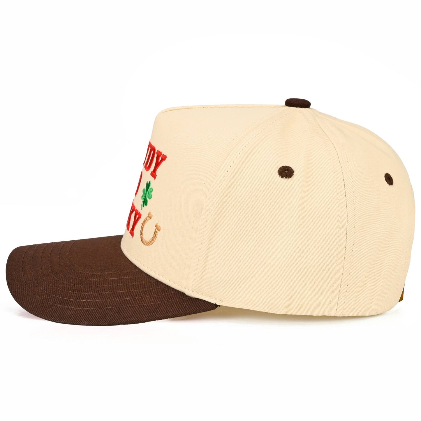 HOWDY GO LUCKY Letter  Trucker Hat