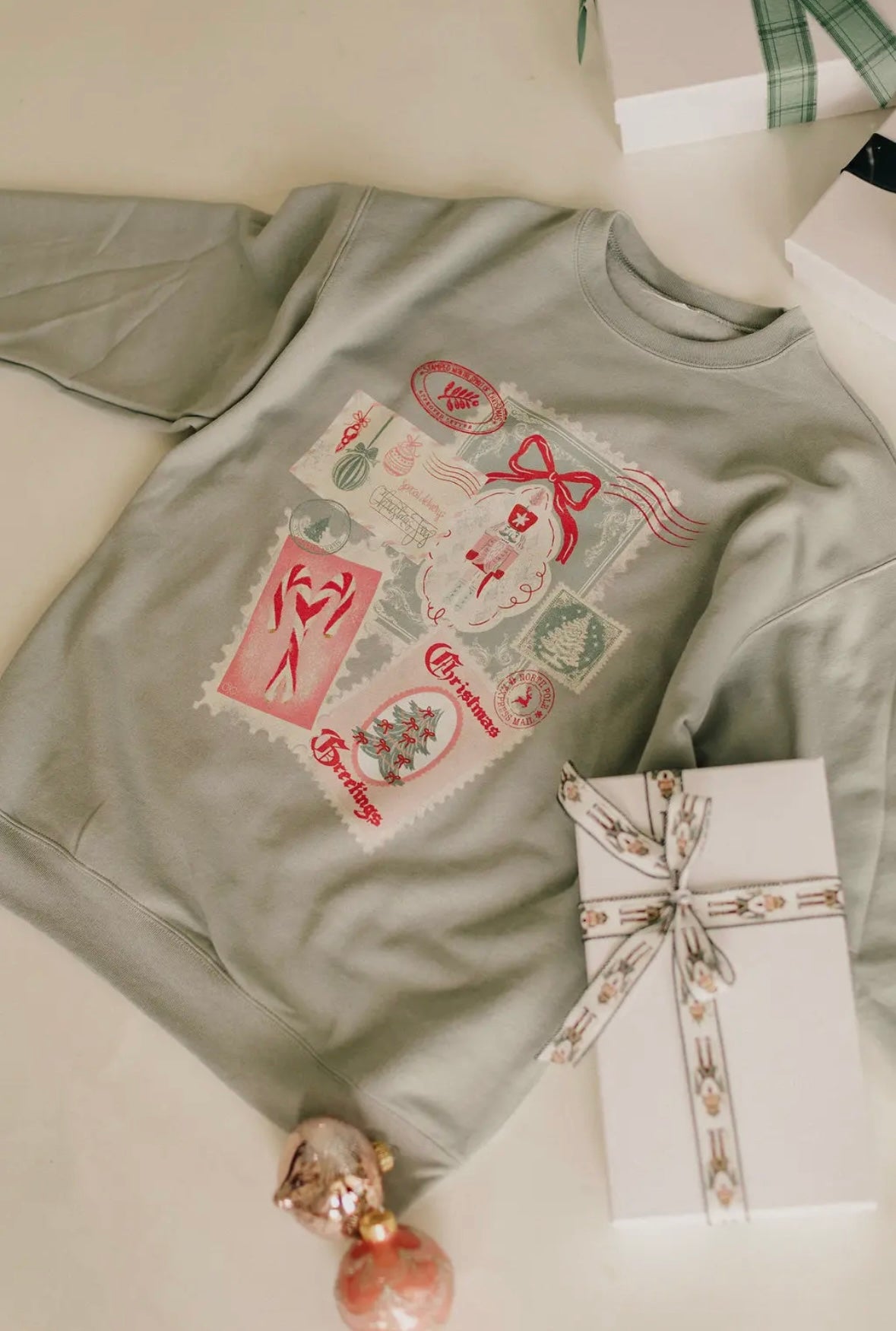 Christmas Postcard Graphic Crew