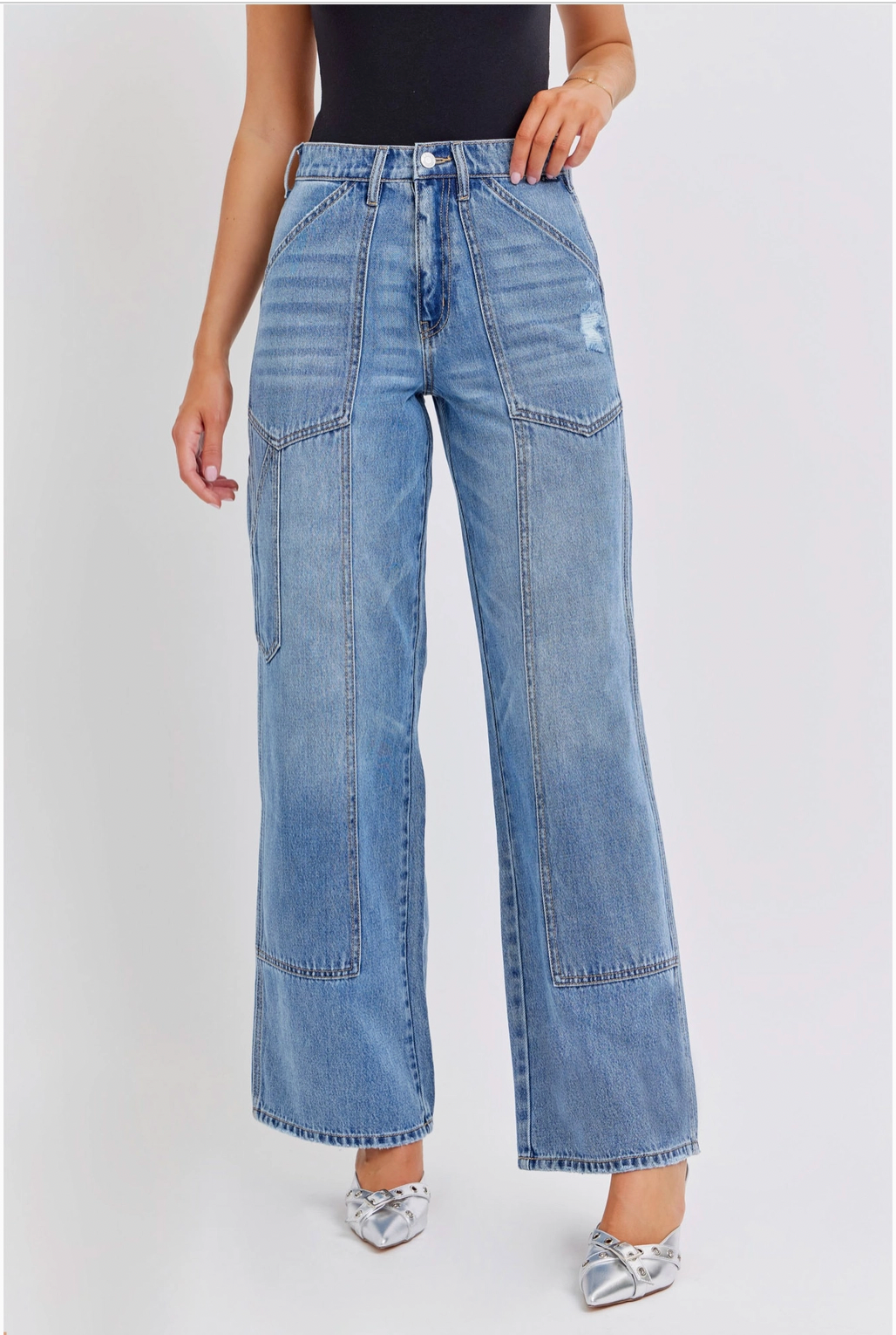 Carpenter Wide Leg Jeans