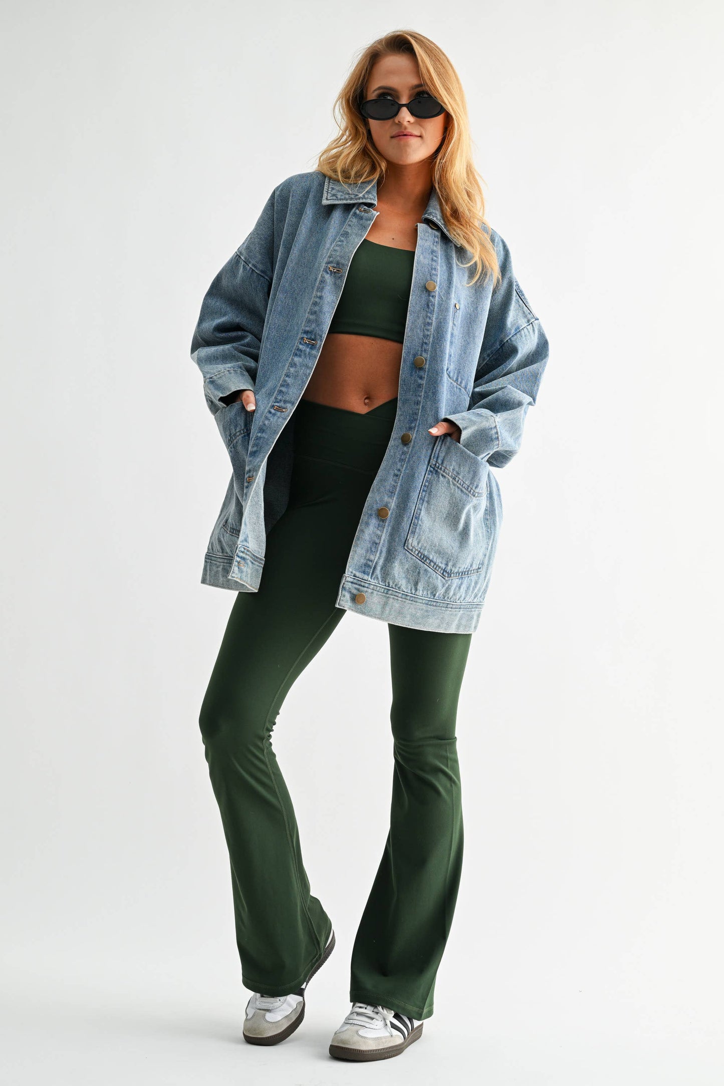 Boxy-Cut Denim Jacket